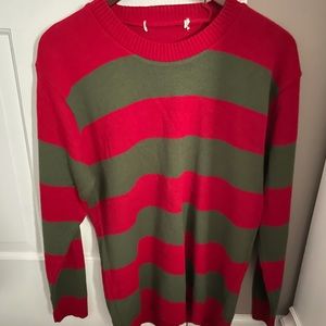 Nightmare on Elm Street- Freddy Krueger Halloween Sweater.